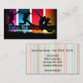 Carte de visite de garde d'enfants de garde (Devant / Derrière)