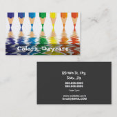 carte de visite de garderie (Devant / Derrière)