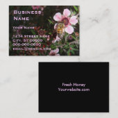 Carte de visite de gardien d'abeille (Devant / Derrière)