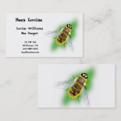 Carte de visite de gardien d'abeille (Devant / Derrière)