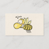 Carte de visite de gardien d'abeille (Dos)