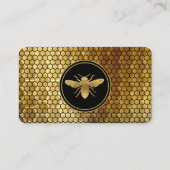 Carte de visite de gardien d'abeilles (Devant)