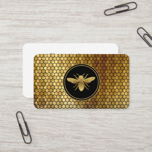 Carte de visite de gardien d'abeilles