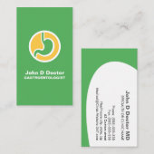 carte de visite de gastroentérologie (Devant / Derrière)
