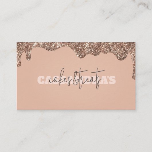 Carte de visite de gâteaux et de traitements Roseg (Devant)