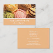 Carte de visite de glace (Devant / Derrière)