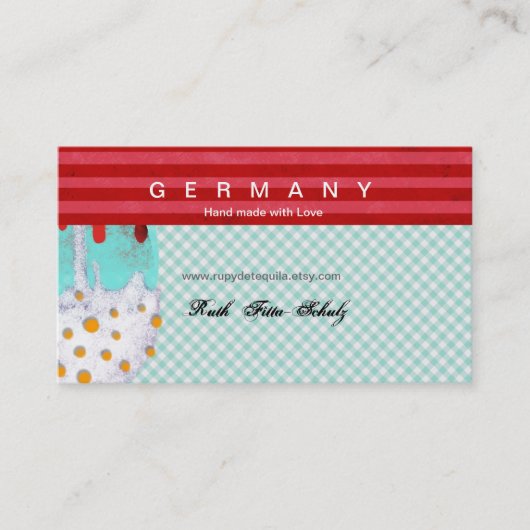 Carte de visite de glace (Devant)