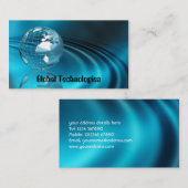 Carte de visite de globe (Devant / Derrière)