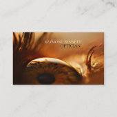 Carte de visite de globe oculaire (Dos)