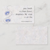 Carte de visite de gloire de matin (Devant / Derrière)