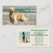 Carte de visite de GoldRox Goldens (Devant / Derrière)