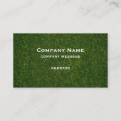 Carte de visite de golf (Dos)