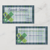 Carte de visite de golf (Devant / Derrière)