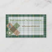 Carte de visite de golf (Dos)