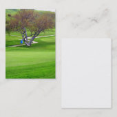 Carte de visite de golf professionnel (Devant / Derrière)