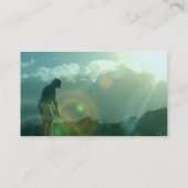 Carte de visite de golfeur (Dos)