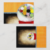 Carte de visite de gomme à bulles (Devant / Derrière)