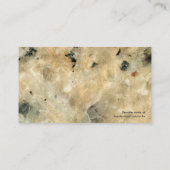 Carte de visite de granit (Dos)