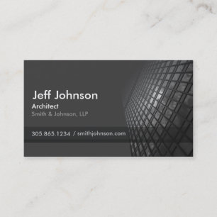 Carte de visite de gratte-ciel