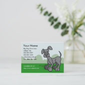 Carte de visite de Groomers de chien (Debout devant)