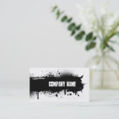 Carte de visite de Grunge (Debout devant)