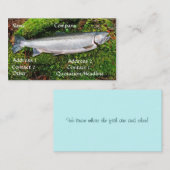 Carte de visite de guide de pêcheurs (Devant / Derrière)