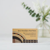 Carte de visite de guitare (Debout devant)