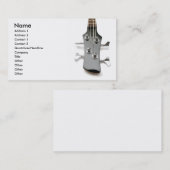 Carte de visite de guitare (Devant / Derrière)