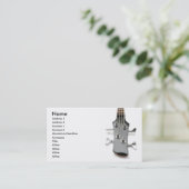 Carte de visite de guitare (Debout devant)