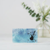 Carte de visite de guitare (Debout devant)