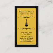 carte de visite de guitare acoustique mod (Devant)