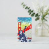 Carte de visite de guitariste (Debout devant)