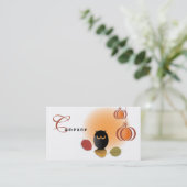 Carte de visite de Halloween (Debout devant)