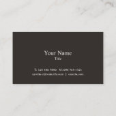 Carte de visite de Hatchlings de tortue de mer (Dos)