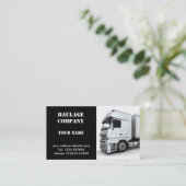 Carte de visite de Haulage Company (Debout devant)