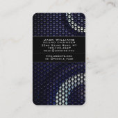 Carte de visite de haut-parleur Faux (Dos)