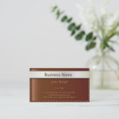 Carte de visite de haute qualité de style de sac (Debout devant)