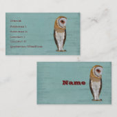 Carte de visite de HIBOU (Devant / Derrière)