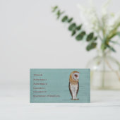 Carte de visite de HIBOU (Debout devant)