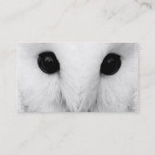 Carte de visite de hibou (Dos)