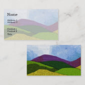 Carte de visite de Hillside (Devant / Derrière)