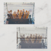 carte de visite de hippie de boulanger de pain (Devant / Derrière)