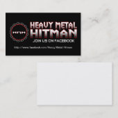 Carte de visite de HITMAN (Devant / Derrière)