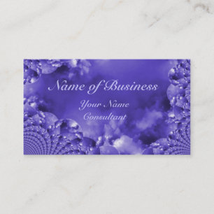 Carte de visite de Imaginaire à nuages violets