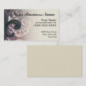 carte de visite de "iron fleur de lis" de (Devant / Derrière)