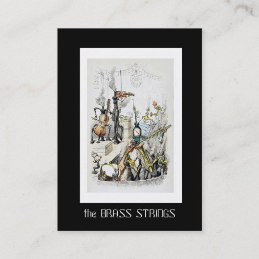 Carte de visite de J J Grandville pour des (Devant)