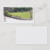 Carte de visite de jardin (Devant / Derrière)