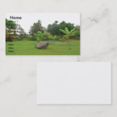 Carte de visite de jardin (Devant / Derrière)