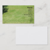 Carte de visite de jardin (Devant / Derrière)