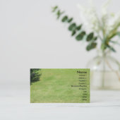 Carte de visite de jardin (Debout devant)